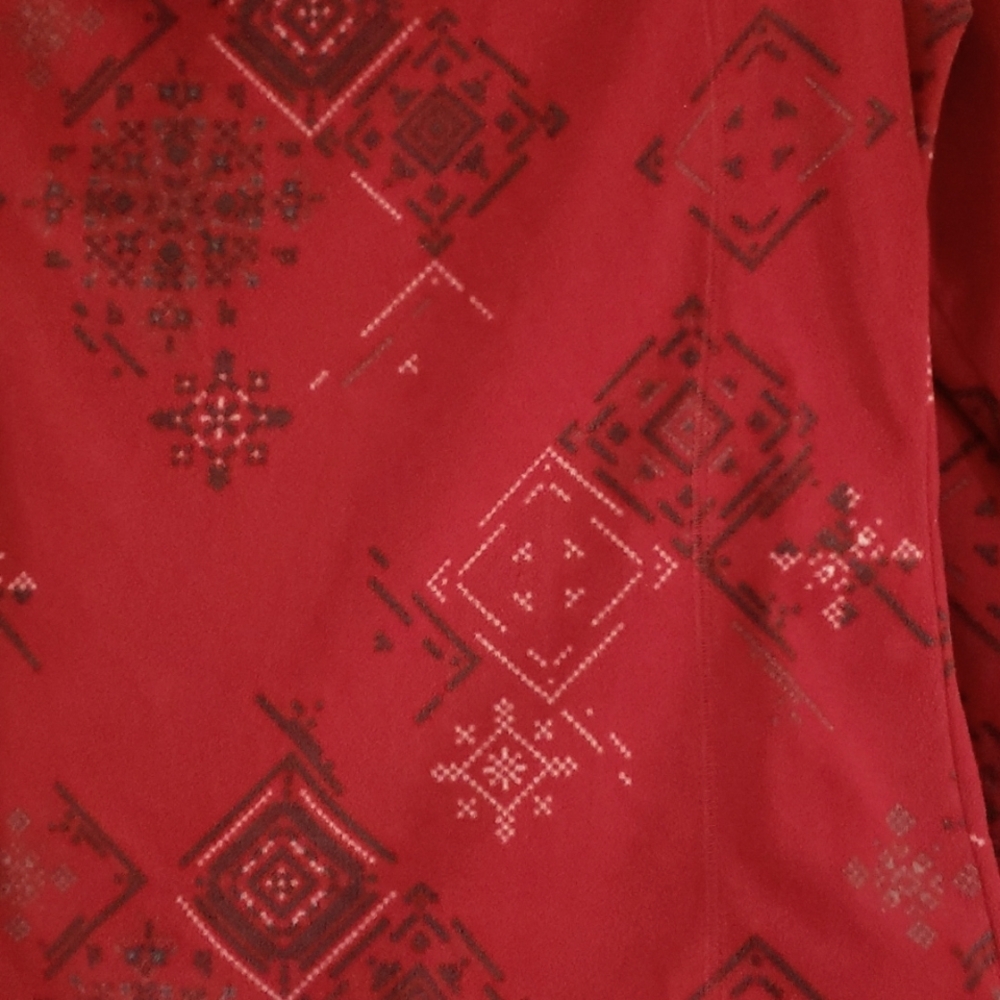 Red Fleece Hoodie - Picture 3 of 3